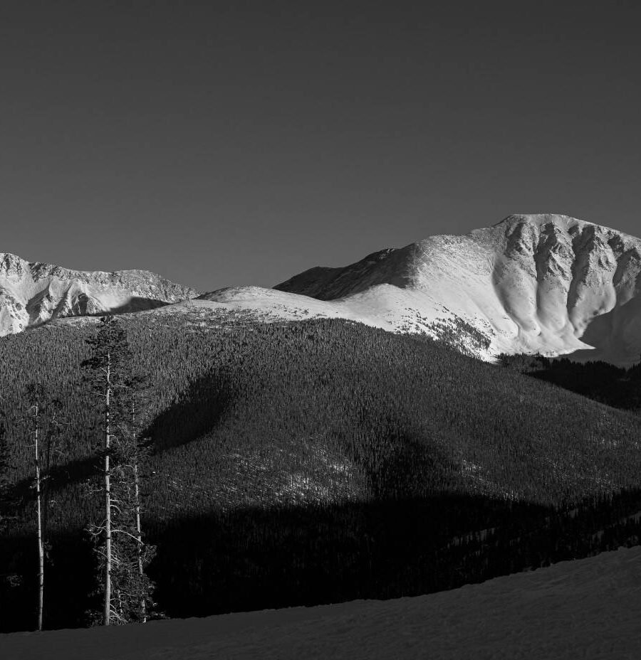 Black and White Mountains